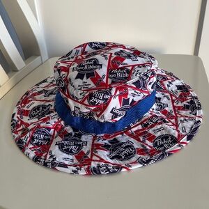 Pabst Blue Ribbon Red and Blue Men's Hat
